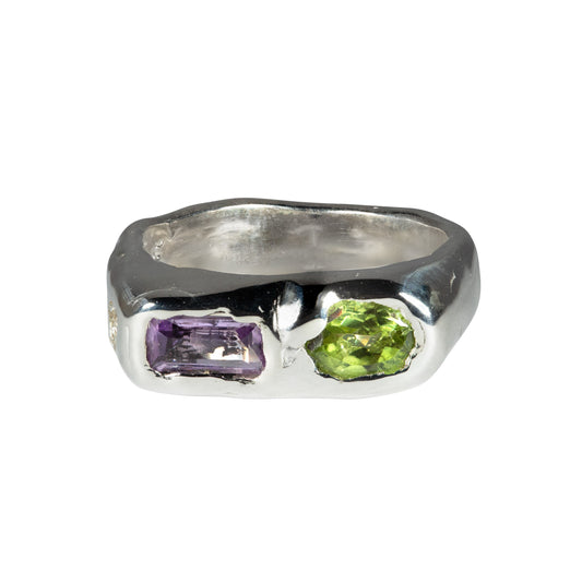 Green & Purple Honey Ring