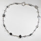 Silver beaded necklace No•2