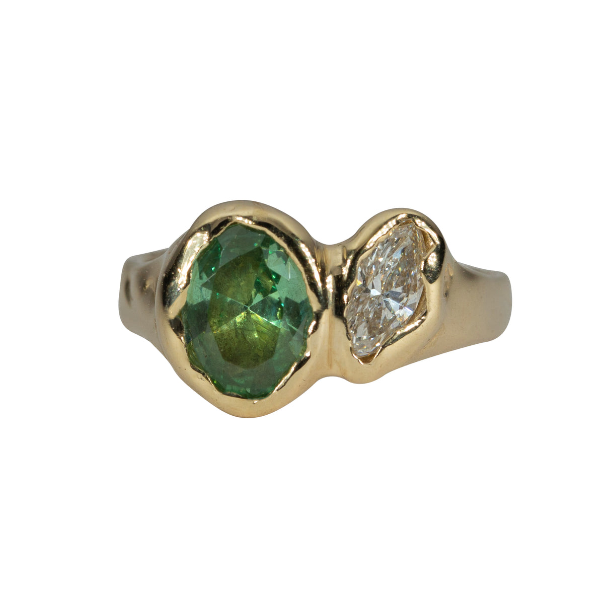 DIamond & Sapphire Ring