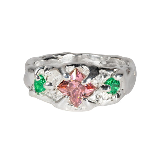 Suri Ring (Pink/Green)