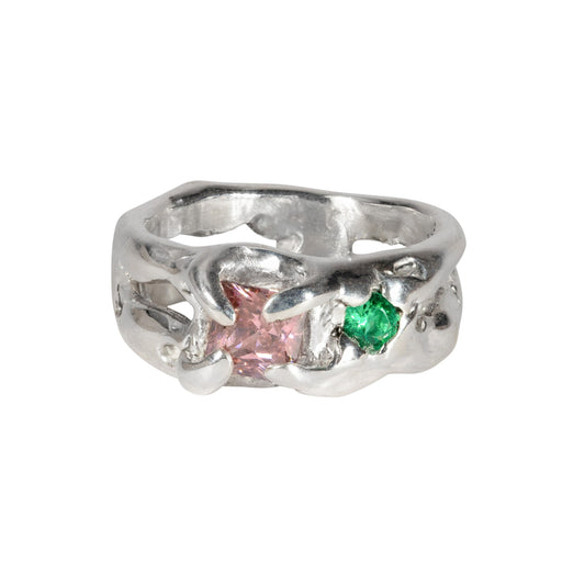 Flux Ring (Pink/Green)