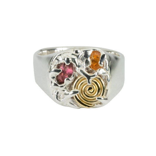 14kt Gold Spiral Ring