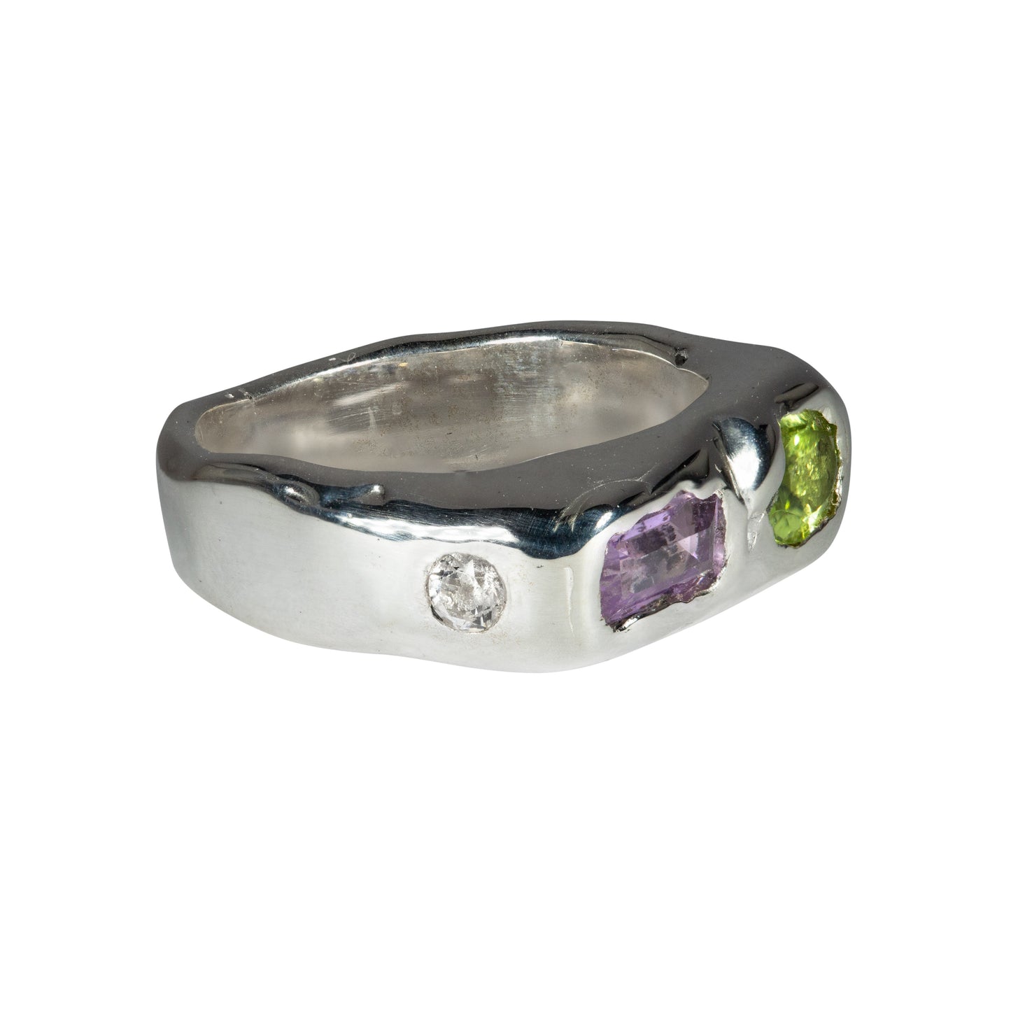 Green & Purple Honey Ring