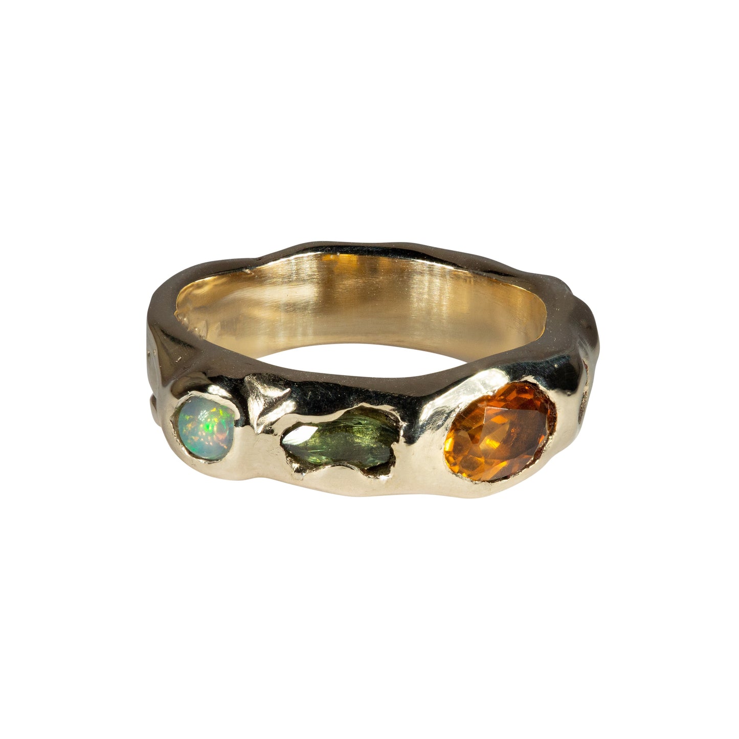 Gold and Citrine Ring