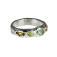 All Shades Silver Ring