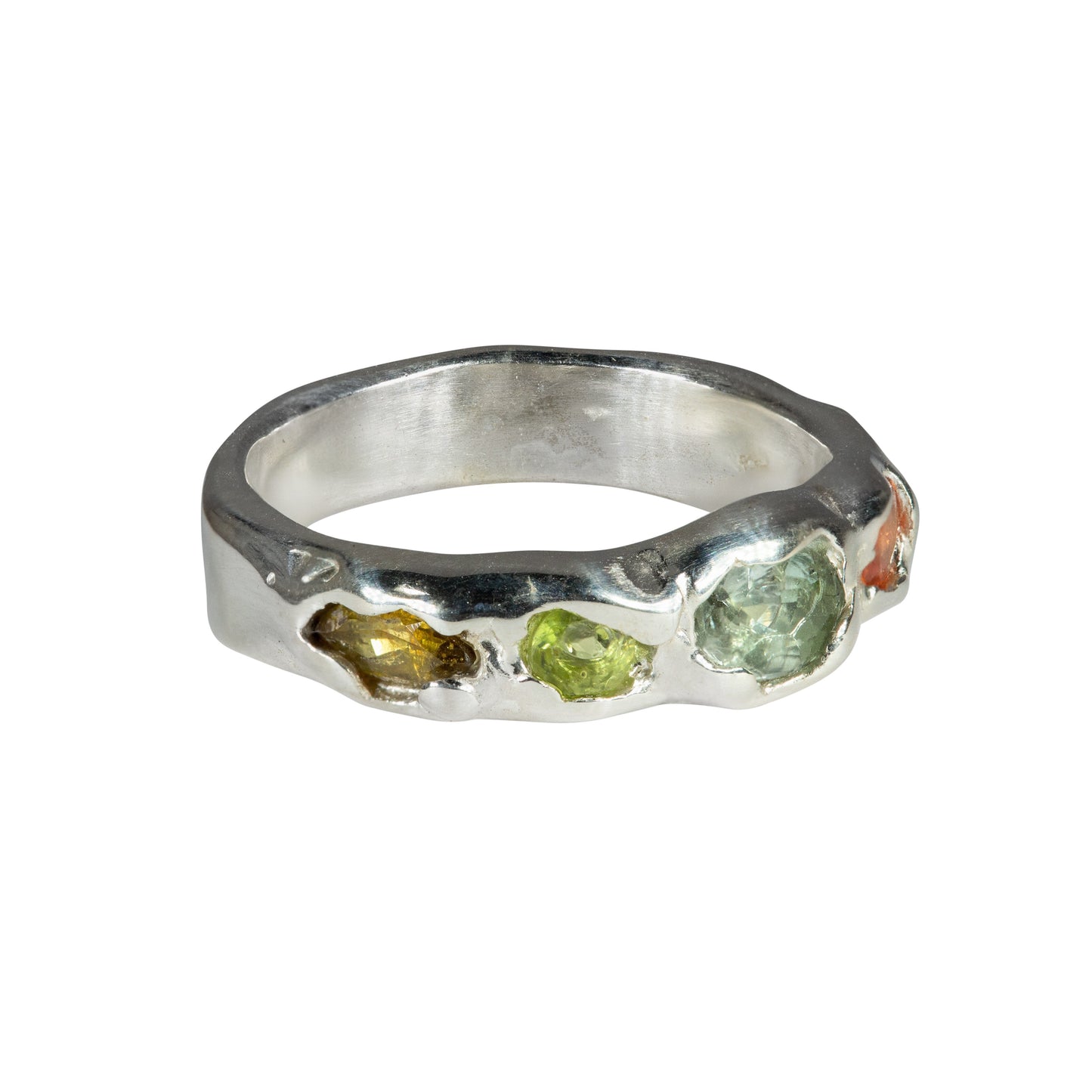 All Shades Silver Ring