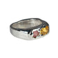 Citrine & Tourmaline Honey Ring