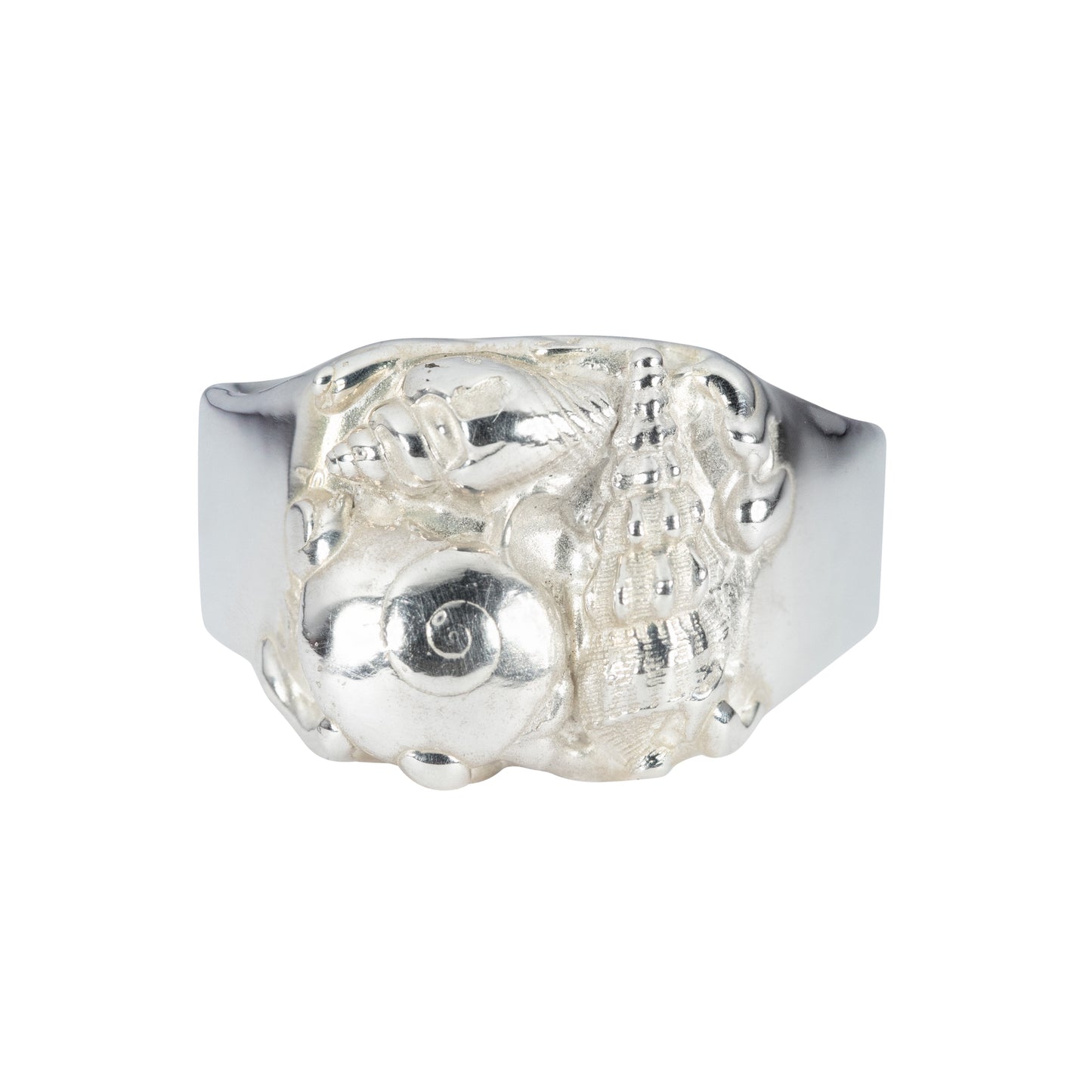Silver Shell Ring