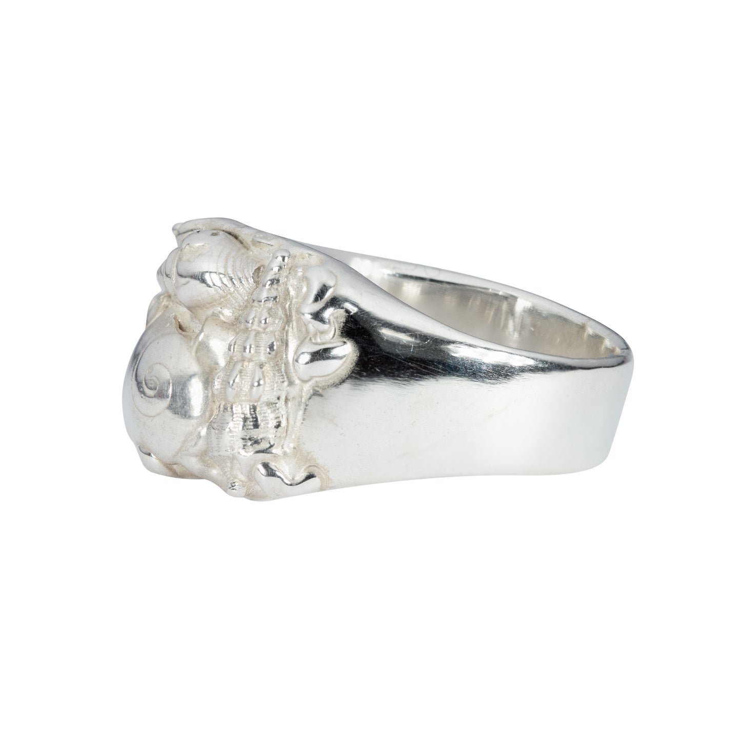 Silver Shell Ring