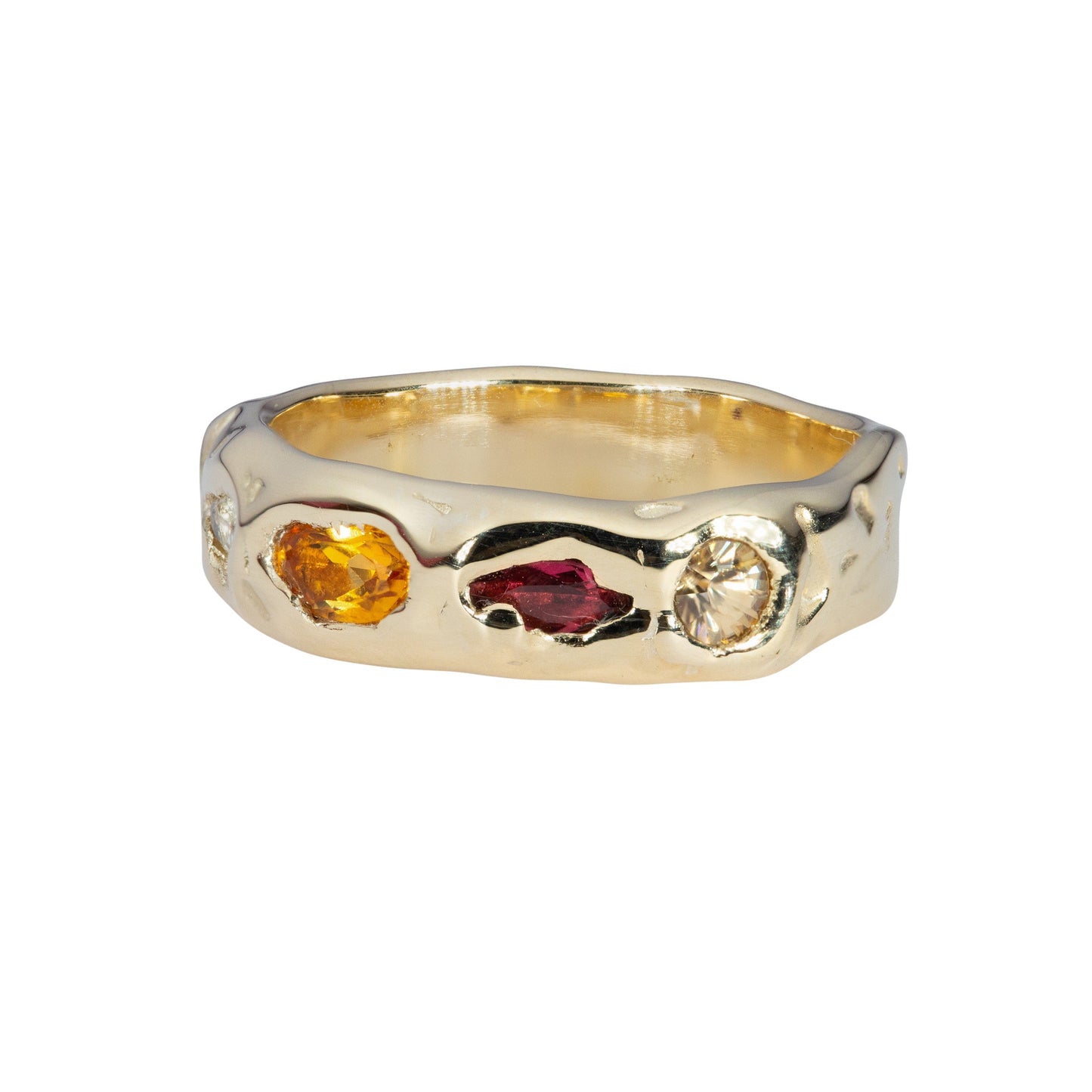 Citrine Gold Ring