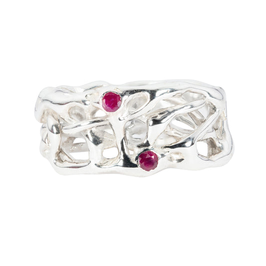 Ruby Vine Ring