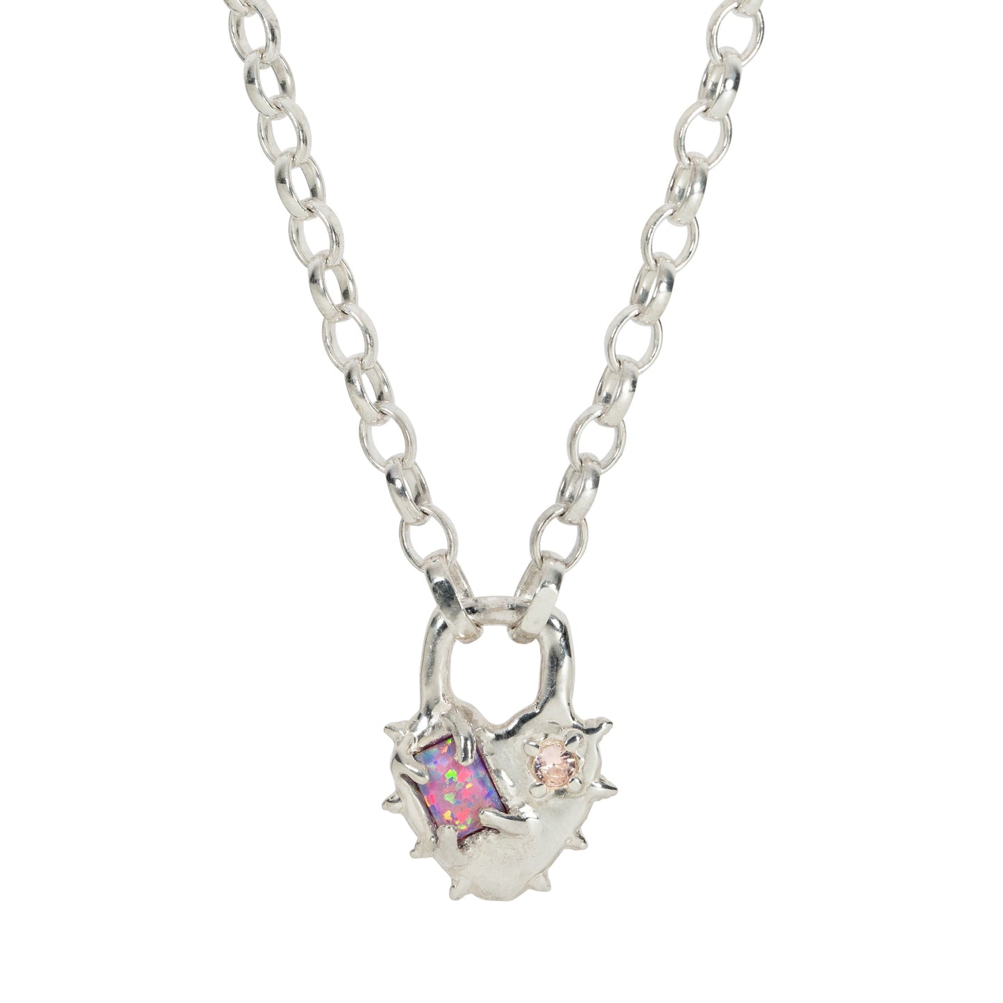 Heart Pendant Silver