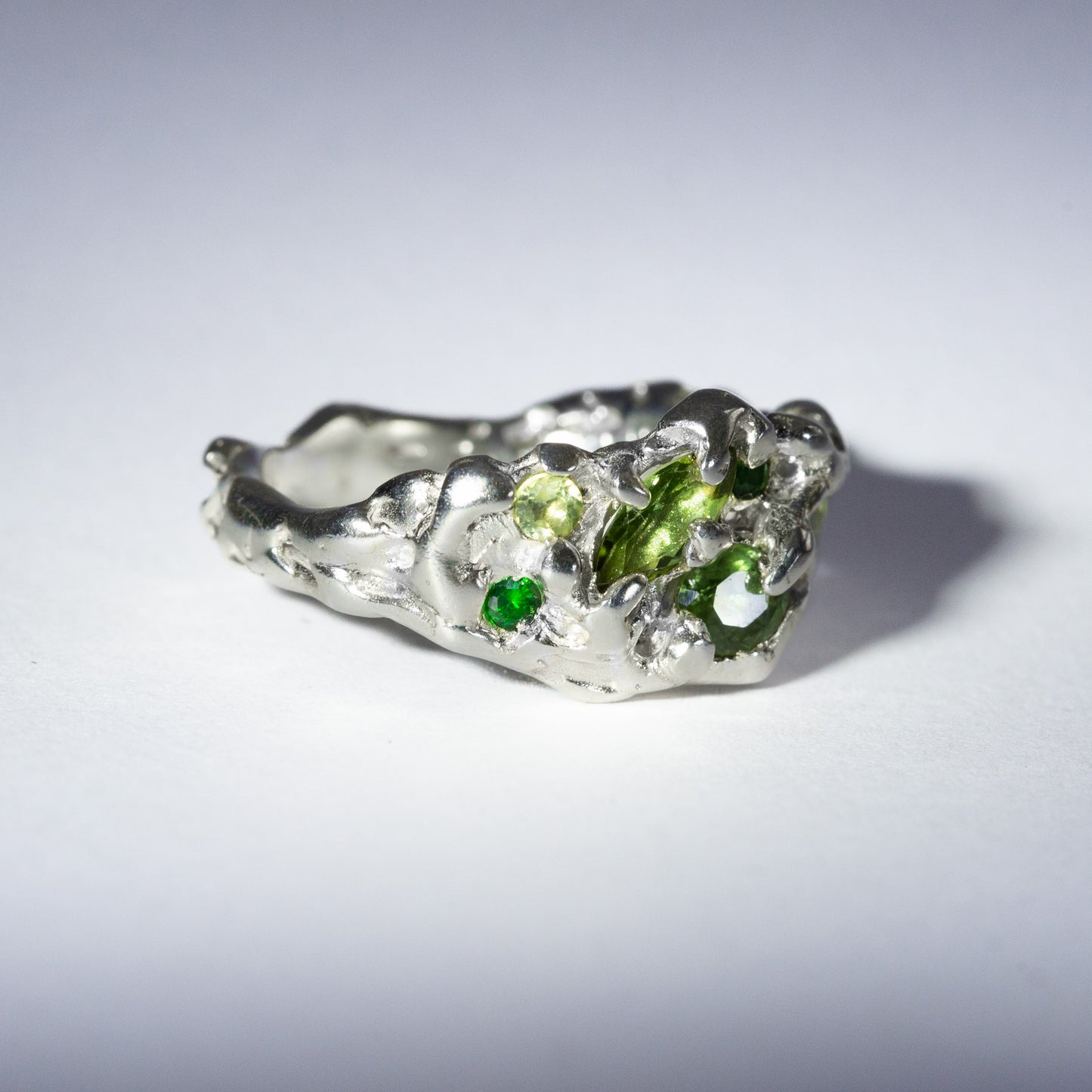 Green nature ring